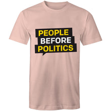 Load image into Gallery viewer, 'People Before Politics' Mens Tee
