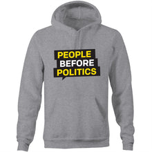 Load image into Gallery viewer, 'People Before Politics' Unisex Hoodie