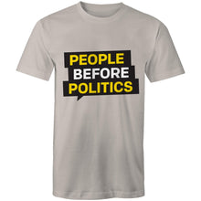 Load image into Gallery viewer, 'People Before Politics' Mens Tee