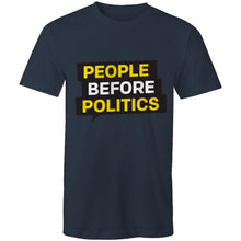 Load image into Gallery viewer, 'People Before Politics' Mens Tee