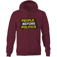 Load image into Gallery viewer, 'People Before Politics' Unisex Hoodie