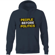 Load image into Gallery viewer, 'People Before Politics' Unisex Hoodie