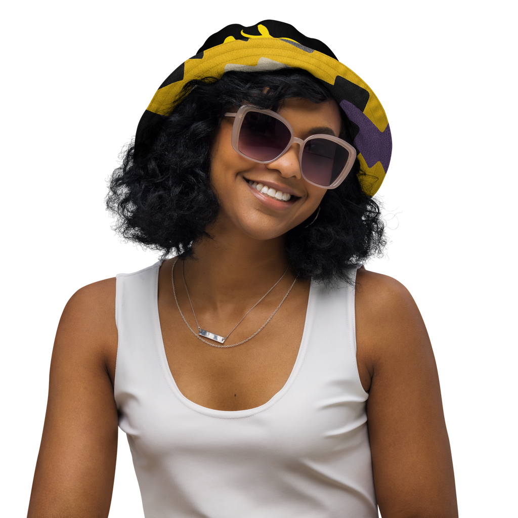 Jacqui Lambie Reversible Camouflage Bucket Hat