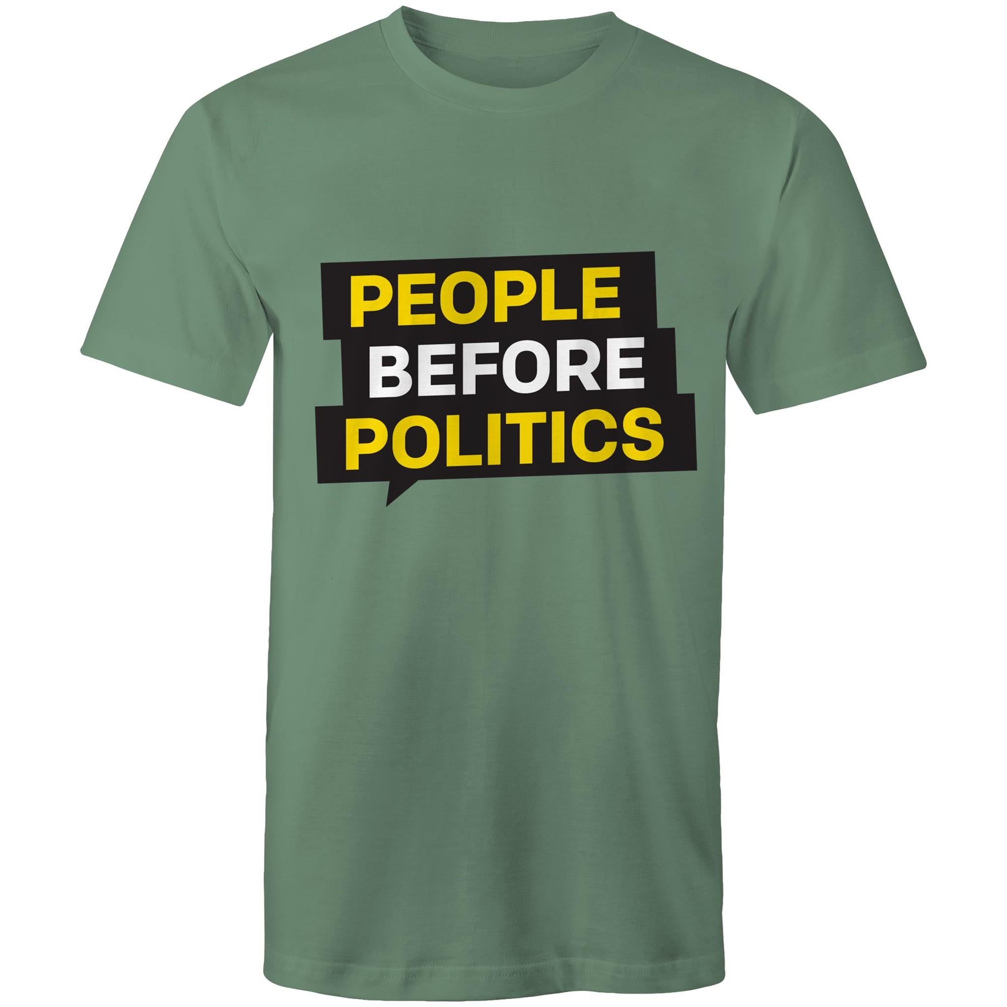 'People Before Politics' Mens Tee