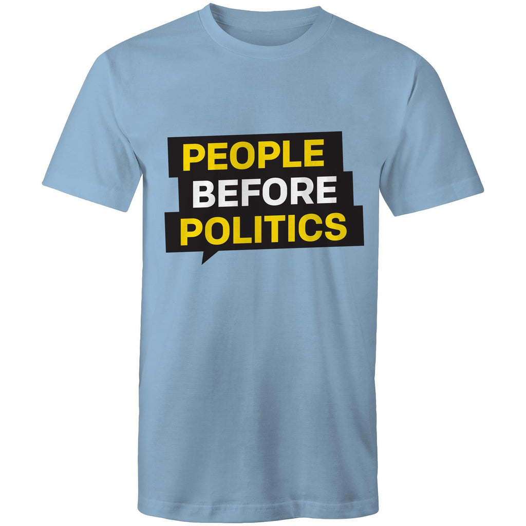 'People Before Politics' Mens Tee
