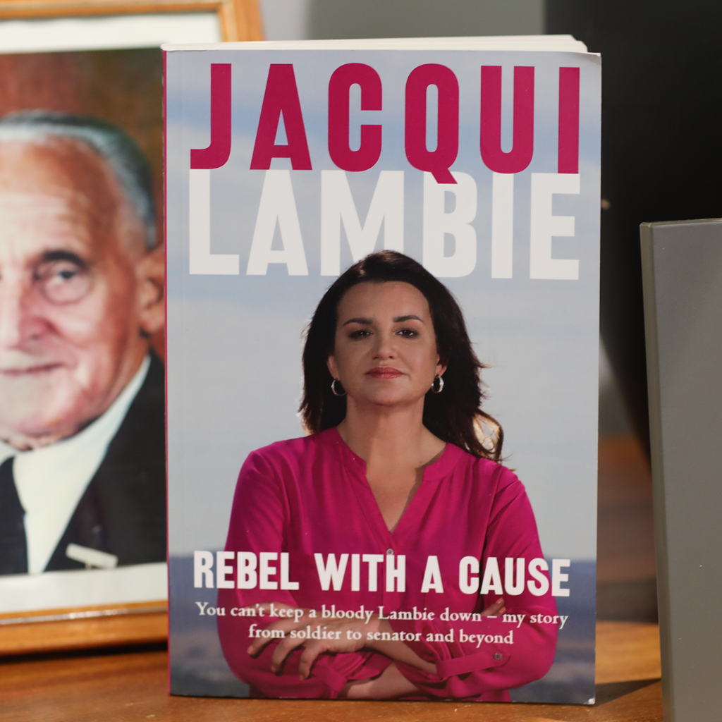 Rebel with a Cause book - signed!