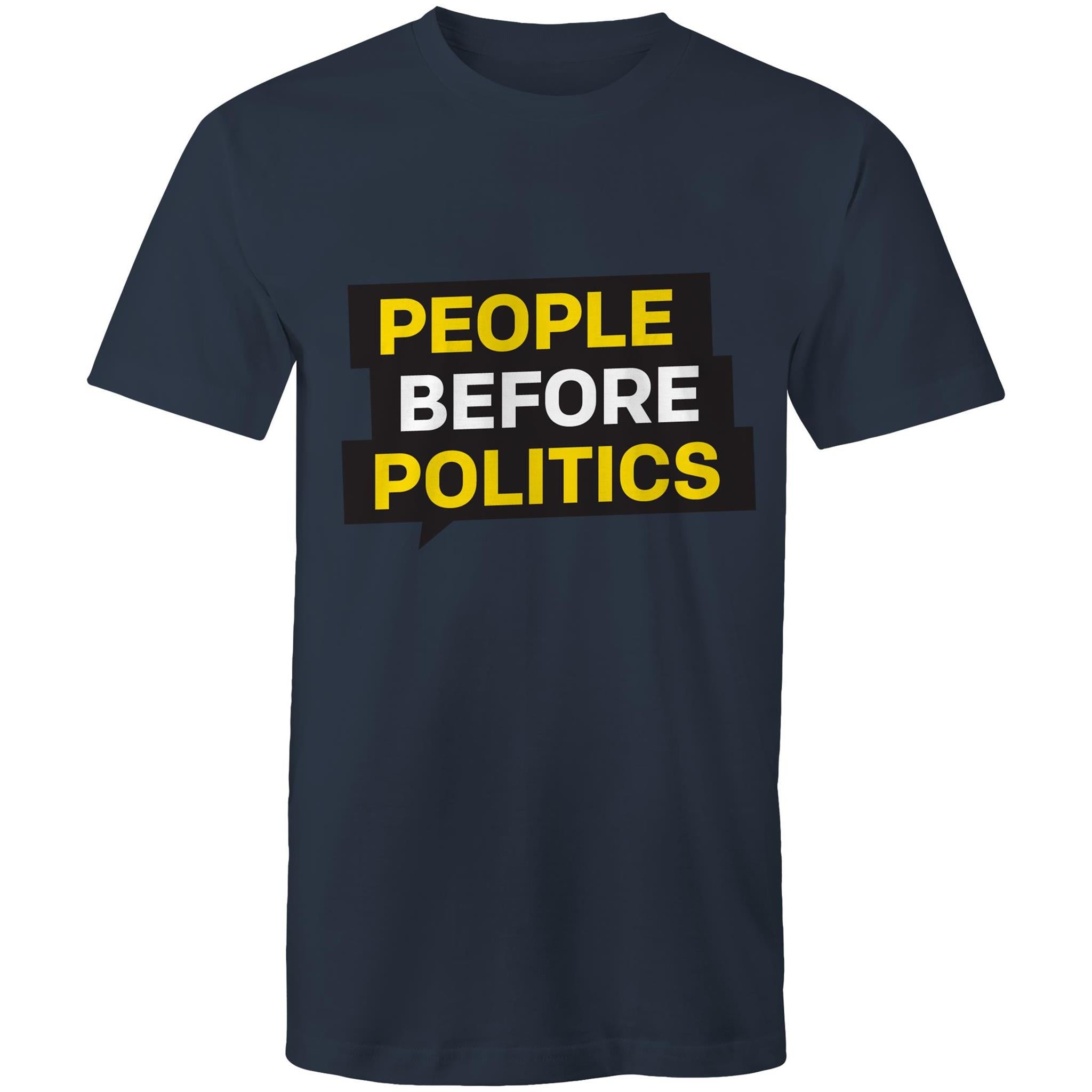 'People Before Politics' Mens Tee