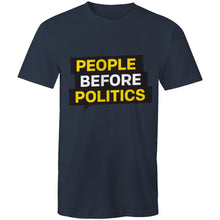 Load image into Gallery viewer, &#39;People Before Politics&#39; Mens Tee
