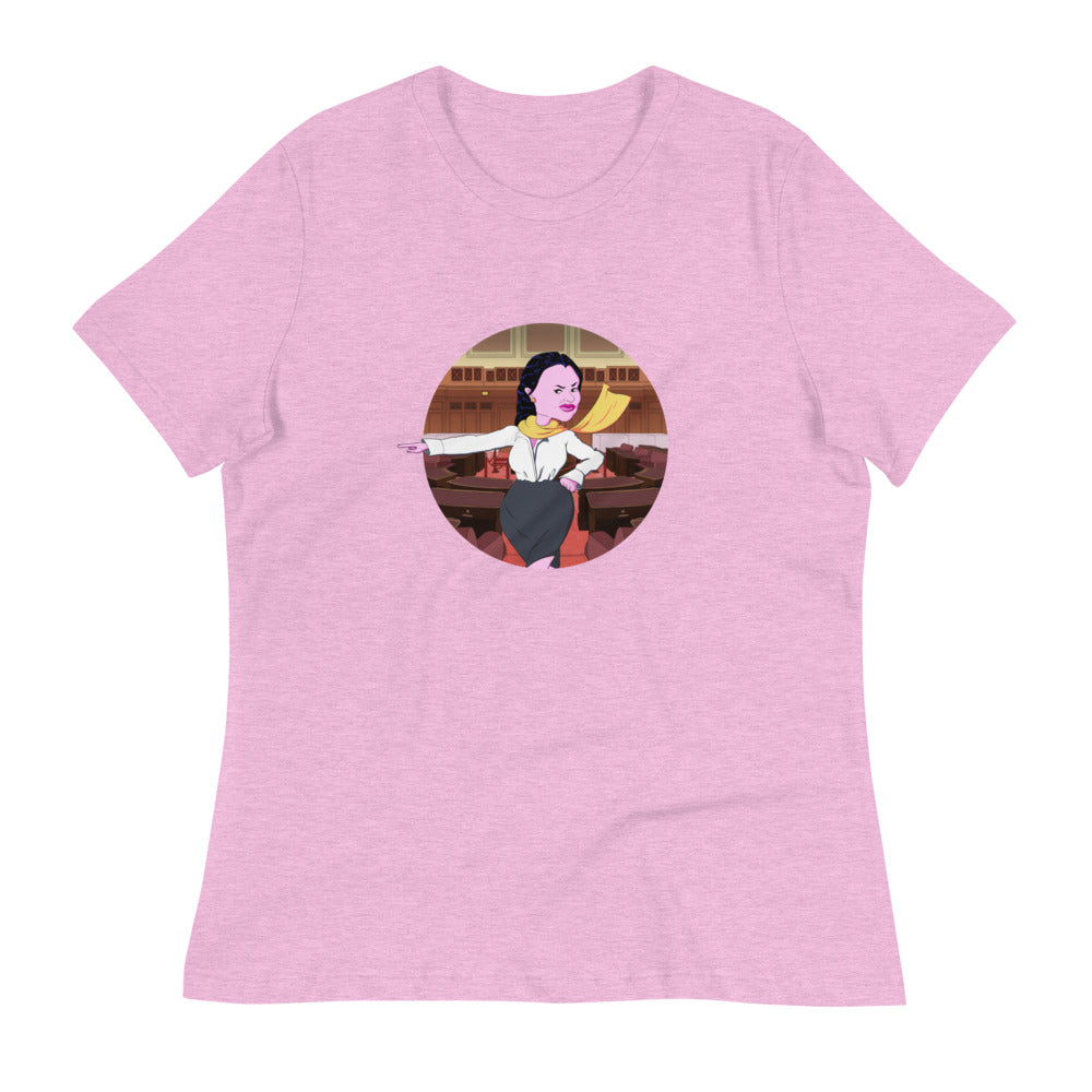 'Power' Womens Relaxed Fit Tee