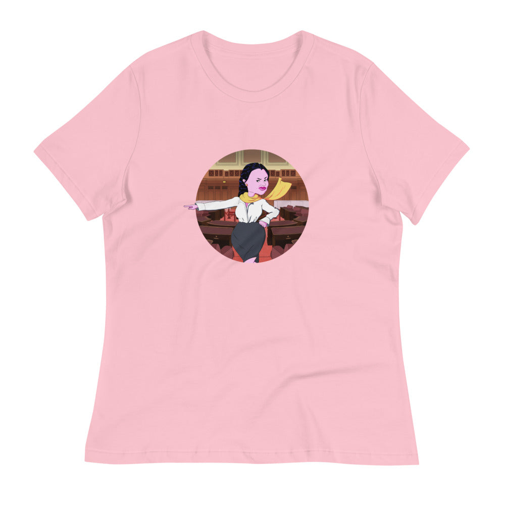 'Power' Womens Relaxed Fit Tee